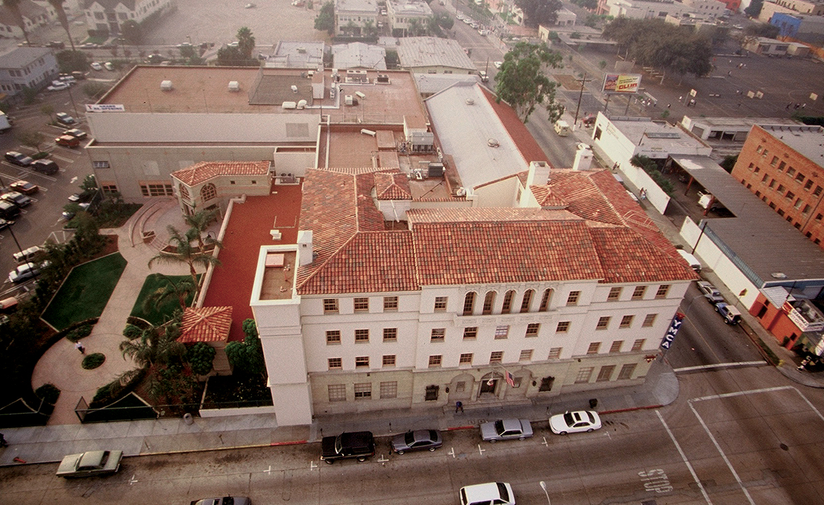 Hollywood YMCA historical clay roof tile - various tiles and colors to match for repair