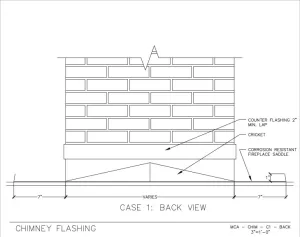 Download Chimney Flashing Back View 1 PDF