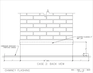 Download Chimney Flashing Back View 2 PDF