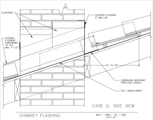 Download Chimney Flashing Side View 2 PDF