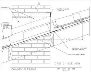 Download Chimney Flashing Side View 2 PDF