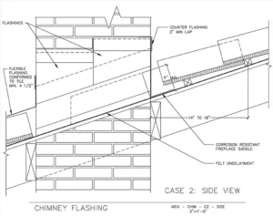 Download Chimney Flashing Side View 2 PDF