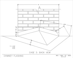 Download Chimney Flashing Back View 3 PDF
