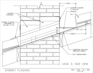 Download Chimney Flashing Side View 3 PDF
