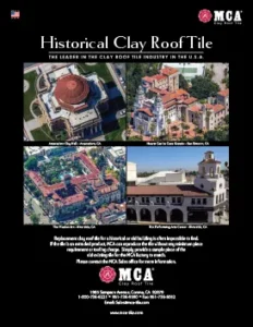 Historical Clay Roof Tile