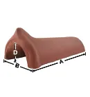 Gothic Ridge/Hip with Nose