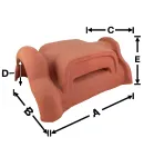 Ridge Air Vent for LU206