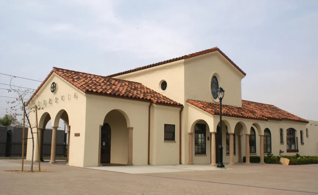 Historic Santa Fe Train Depot Monrovia, CA