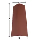 90 degree Ridge Tile